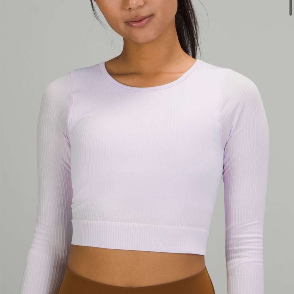 Ebb to Street Long Sleeve in Lavender Dew size 10